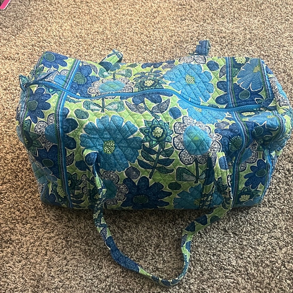 Doodle Daisy Vera Bradley Duffle- Large